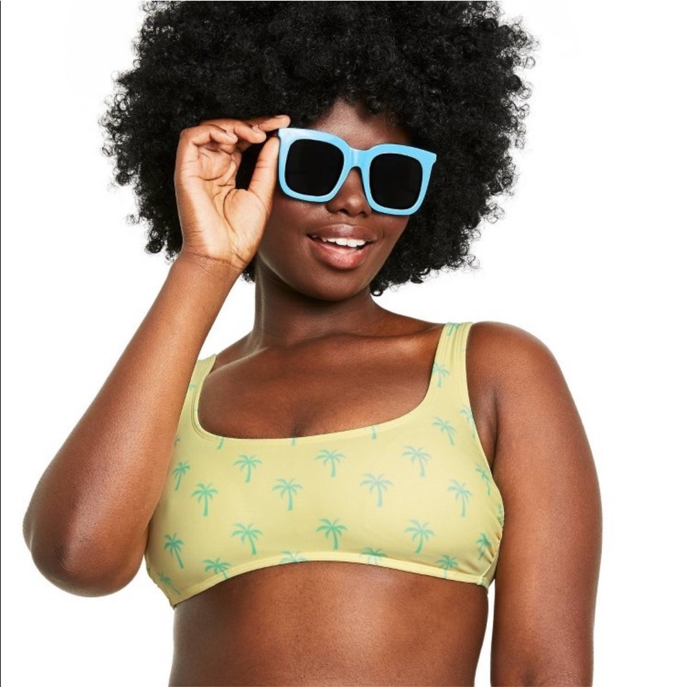 COPY - NWT Stoney Clover Lane Bikini palm trees Top XL